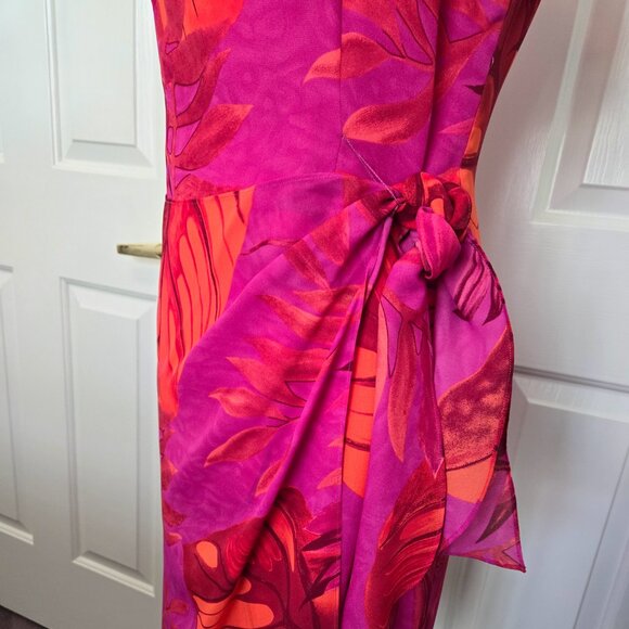 VINTAGE JOHN ROBERTS DRESS SIZE 10 - Picture 7 of 8